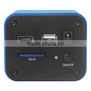 HDMI+USB+SD Wirless Industrial Stereo Microscope Camera thumbnail-2