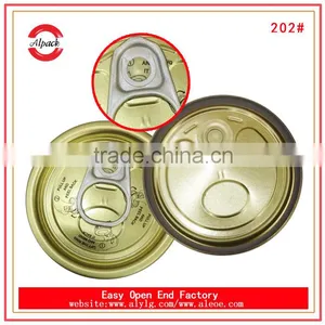 Canned Food Packaging Material 209# Tinplate Easy Open End thumbnail-4