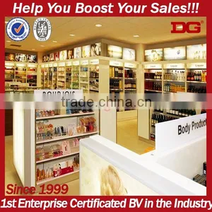 Modern White MDF Electronic Cigarette Display Shelf for Cigarette thumbnail-1