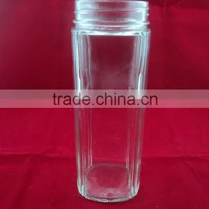 Wide Mouth Glass Storage Container, Glass Water Bottle thumbnail-1