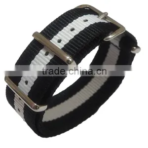 Free Sample Adjustable Nato Nylon Watch Strap 20mm thumbnail-1