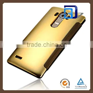 Chinese Supplier Smart Case Electroplating PC Mirror Case For LG G4 Smart Case Factory Price thumbnail-4
