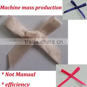 High Efficiency For Machine Mass Production Polyester Ribbon Bowknot thumbnail-1