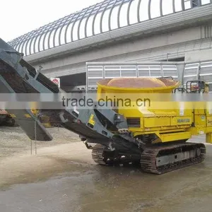 Used Mobile Wood Chipper Komatsu BR120T<SOLD OUT> thumbnail-1