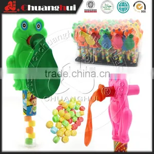 Frog Blow Balloon Toy Candy / Frog With Balloon Whistle thumbnail-1