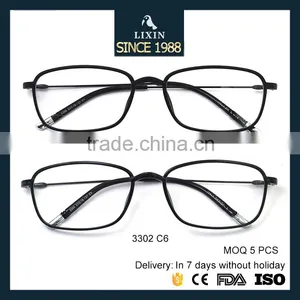 Super Light Vintage TR90 Plastic Titanium Eyeglasses Italy Design Glasses Frame Spectacle Optical Eyewears 3306 thumbnail-5