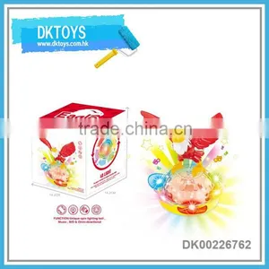 B/O Bump and go Eagle Sun Flower With Light and Music thumbnail-1