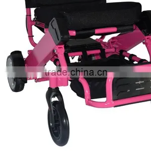 Aluminium Folding Electric Lightweight Power Wheelchair thumbnail-2