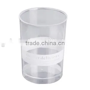 CH17-6080 Food Service Disposable Transparent Plastic Cup Box Dessert Container thumbnail-1