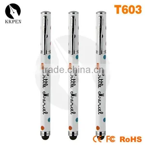 KKPEN Custom Logo Super Thin Ballpoint Touchscreen Stylus Pens thumbnail-1