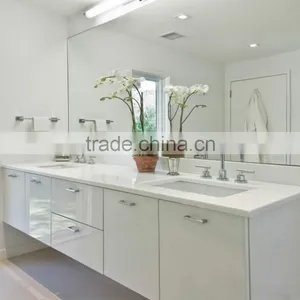 Water-resistant Modern Design Acrylic Bathroom Vanity Cabinet thumbnail-1