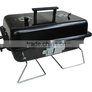 Portable Tabletop Charcoal Grill Camping Grill thumbnail-1