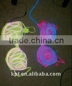 High Bright Lighting 1.2mm el Wire for Colorful Bra thumbnail-1