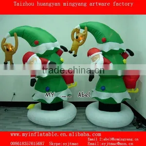 Airblown Artificial Christmas Tree thumbnail-1