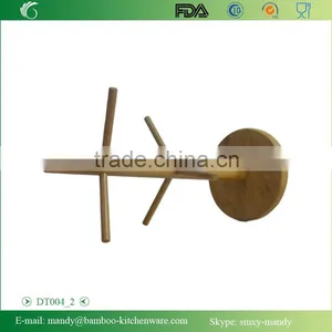 Bamboo Kitchen Rack for Spatula Hanging, Kitchen Utensils Hanger Stand thumbnail-3