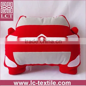 Supply 2015 Best Selling Customized Patchwork Polar Fleece Car Shaped Cushion Accessory Blanket Insert(LCTP0170) thumbnail-1