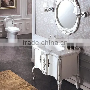 WTS3211 30-inch Mirrored Cabinets Type and Classic Style Hotel Bathroom Vanity thumbnail-4