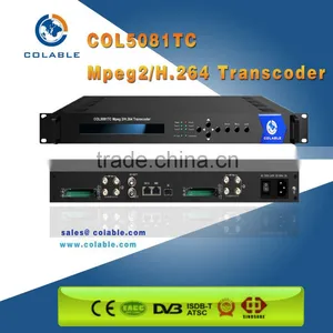 Dvb H.264 to Mpeg2 ts Transcoder Any to Any COL5081T thumbnail-1