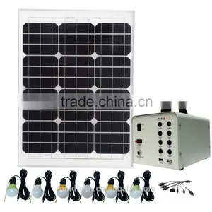 40W 18V Solar Power System Lead Acid Battery thumbnail-2