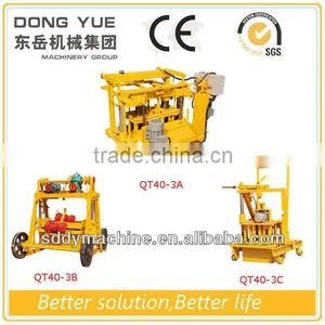 Multi Hole Brick Making Machinery QT40-3 thumbnail-1
