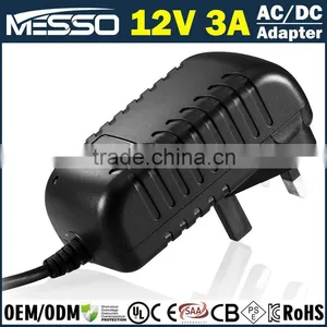 12V 3A CCTV Camera Adapter 36W Cameras CCTV Camera System Adapter CCTV Power Supply thumbnail-2
