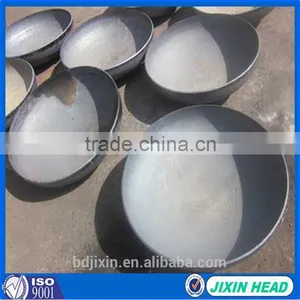 Hot Pressing Carbon Steel Pipe Fitting / Pipe Tube End Caps thumbnail-3