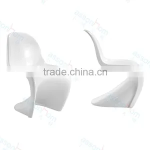 Plastic Dining Chair S Shape Chair thumbnail-3