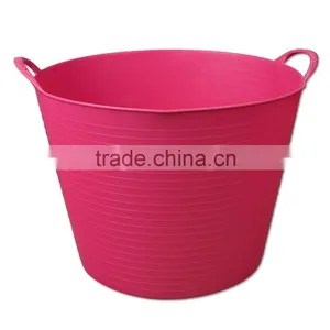 Flexible Red Ice Bucket thumbnail-4