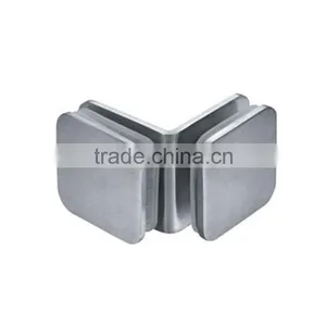 Customized Stainless Steel 8 to 12mm Zinc Alloy 90 Degree Corner Glass Clamp thumbnail-1