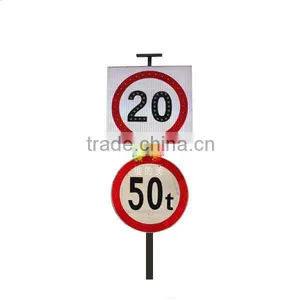 Hot Selling Solar Powered Traffic Sign International Limit Speed Sign Road Sign Boards thumbnail-1