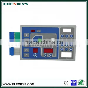 LCD Window Membrane Switch With LED Light thumbnail-1