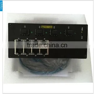 Tunnel Traffic 4x1000M FX(SFP Slot) to 8x10/100MBase TX PoE Gigabit Managed Industrial Ethernet Switch Broadcom Progr thumbnail-3