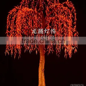 24V Super Simulation Led Lighted Willow Tree thumbnail-5