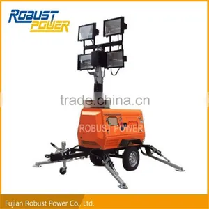 Portable Hydraulic Mast Lighting Tower thumbnail-2