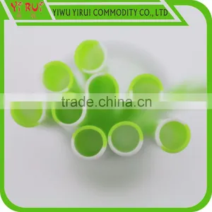 pp Drinking Straw With Spiral Green and White Color thumbnail-5