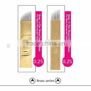 Many Size to Choose Microblade Needles For Eyebrow 3D Embroidery Manual Tattoo Pen thumbnail-6