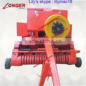 Straw Baling Machine|Square Cotton Stalk Baler|Grain Straw Baler thumbnail-1