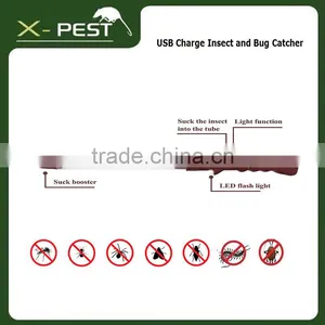 Visson X-pest USB Charge Insect and Bug Catcher Suck Spiders Bugs Cockroaches Wasps Mosquitoes Electric Insect Killer thumbnail-1