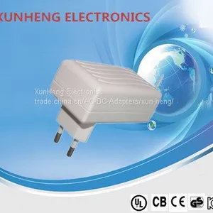 12W OEM/ODM Customized Design High Performance Wall-mounted Adapter With 6 Types of AC Plug thumbnail-1