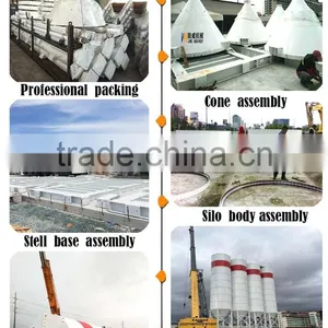 Philippine 150T Bolted Cement Silo for Batching Plant in 2015 thumbnail-2