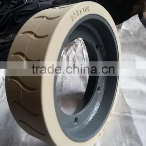 Electric Scissor Lift Use 10 Inch Wheel Tire thumbnail-2