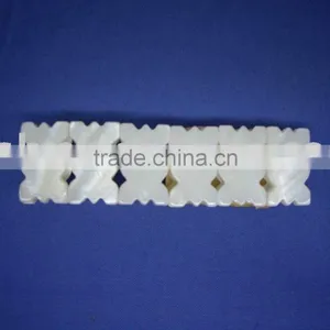 Designed White Freshwater Shell Bracelet thumbnail-1