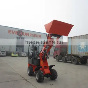 Everun 0.6ton Hydrostatic Drive Mini Front End Wheel Loader thumbnail-2