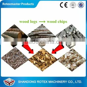 [ROTEX MASTER] Round Logs Chip Machine Wood Chipper Wood Crusher Forest thumbnail-4