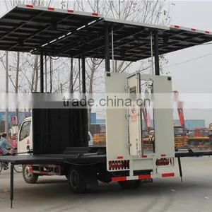 140hp Stage Trucks Mobile for Sale,mobile Show Stage Truck,stage Truck Trailer thumbnail-4