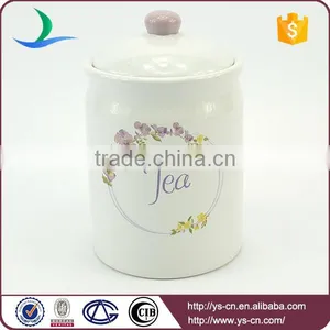 Ceramic Storage Container Biscuit Tea Sugar and Utensil Jars thumbnail-3