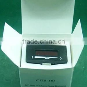 10-bar High Light LED Displays Battery Meter thumbnail-1