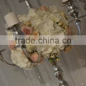 Wedding Floor Candelabra With Crystal Ball 7 Light For Church Wedding Decoration thumbnail-2