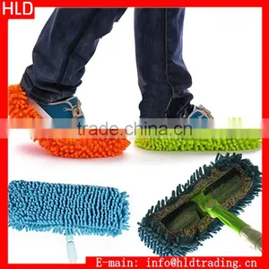 Factory Wholesae Durable Washtable Magic Shoes Mop Floor Cleaning Shoes thumbnail-1