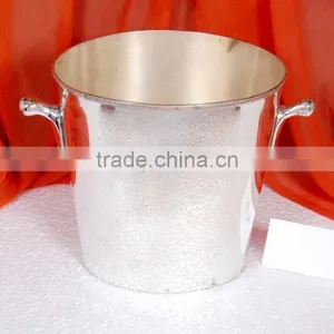 Stainless Steel Wine Cooler Bucket/steel Champagne Bucket/beer Bucket thumbnail-1